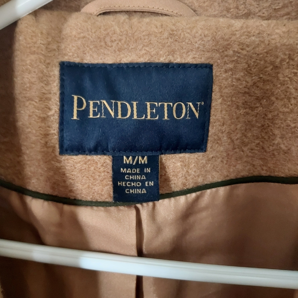 Pendleton Women's Tan Wool Jacket with Multicolor… - image 5